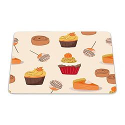 Bonamaison, Rectangle Pop Art Digital Printed Mouse Pad, Non-Slip Base, for Office and Home, Size: 22 x 18 cm
