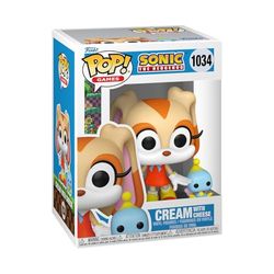 Funko POP & Buddy: Sonic - Cream With Cheese - Sonic the Hedgehog - Vinylfigur för samlare - Presentidé - Officiell Merchandise - Leksaker för barn och vuxna - Fans av videospel