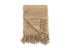 Venture Home Stanly Throw Polyester - Beige / - 170 x 130 cm