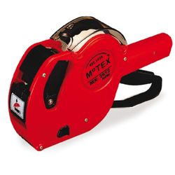 Etichettatrice alfanumerica 2 linee 10+10 25,5X6X16 Cm Plastica Rosso - 1 Unità