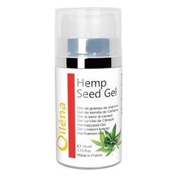 Gel Lenitivo e Idratante per il Massaggio Muscolare. Recupero Dopo la Palestra e le Lunghe Sessioni di Allenamento. Unguento Naturale con Olio di Semi di Canapa - 50 ml