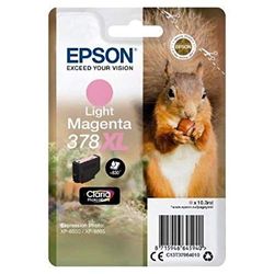 Epson 378 Serie Scoiattolo, Cartuccia originale getto d'inchiostro Claria Photo HD, Formato XL, Magenta Chiaro