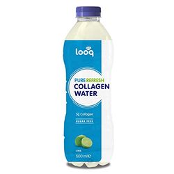 looq - Collagène à boire « Pure Refresh », 12 x 500 ml