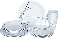 Brunner Melamine Serenade - Conjunto de pratos (Melamina)