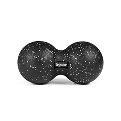 TIGUAR Duo Double Massage Ball TI-DB001 massageballen, sport, zwart, eenheidsmaat