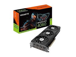 Gigabyte GeForce RTX 4060 Gaming OC 8G Carte Graphique, 3 Ventilateurs WINDFORCE, 8 Go 128 Bits GDDR6, GV-N4060GAMING OC-8GD Carte vidéo