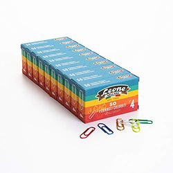 Colorati Leonecolor No. 4 - mm. 32 - Cue of 10 Boxes of 50 pcs. - Made in Italy