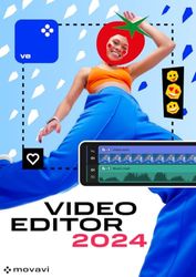 Movavi Video Editor para Mac - Licencia de 1 año | Comercial | 1 Dispositivo | MAC | Código de activación Mac enviado por email