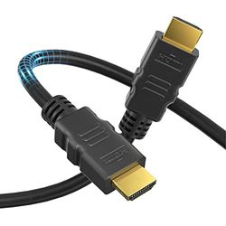 sonero PHC000-005 Cabo HDMI, 4K UltraHD, 3D FULL HD, 18 Gbps, prateado, 0,5 m