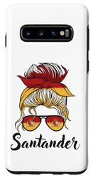 Carcasa para Galaxy S10 Santander Girl, Bandera España España