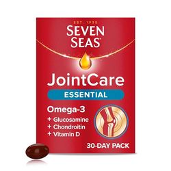 Seven Seas JointCare Essential, with Omega-3, Glucosamine, Chondroitin, Vitamins C and D, Manganese and Zinc, Food Supplements, 30-Day Pack