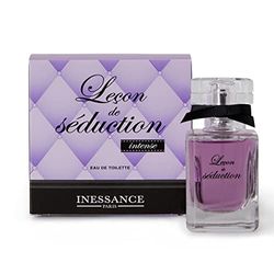 Inessance Paris - Eau de Toilette pour Femme Leçon de Séduction Intense- Composition Boisée et Gourmande - Fabriqué en France - 50 ml