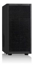 Fractal Design Core 1000 USB 3 - Mini Tower Computer Case - mATX - High Airflow And Cooling - 1x 120mm Silent Fan Included - Brushed Aluminium - Black