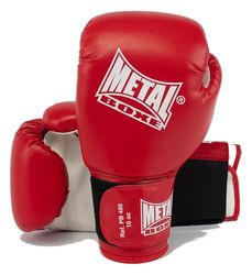 Metal Boxe PB480 Gants de boxe vermelho 8 oz