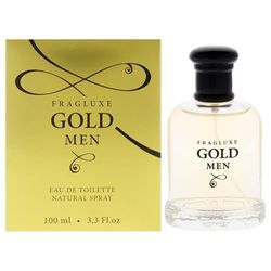Gold by Fragluxe for Men - 3,4 oz EDT Spray