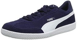 PUMA Unisex vuxna Astro Cup träningsskor, Blå peacoat Puma vit 15, 37.5 EU