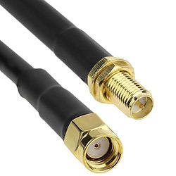 BeMatik - Kabel koncentryczny HDF200 rSMA-męski na rSMA-żeński 3m