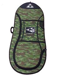 Trinity Boardsport T57W Funda Tabla Windsurf, Adultos Unisex, Green Camouflage, hasta 8'0