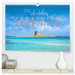 Wunderbares Sardinien (hochwertiger Premium Wandkalender 2025 DIN A2 quer), Kunstdruck in Hochglanz: Die wunderschönen Strände Sardiniens