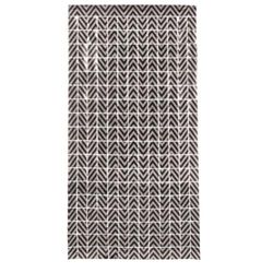 BigBuy Home Cortina Negro/Plateado 200 x 100 cm