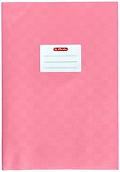 Herlitz 5204128 schrifthoes A4 baststructuur, 25 stuks, roze