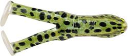 Berkley Pbbfr3-hdntl Beat'n Paddlefrog, 5pk 3.9" HD Nat PowerBait Paddle Frog Mixte, Léopard Naturel, Taille Unique