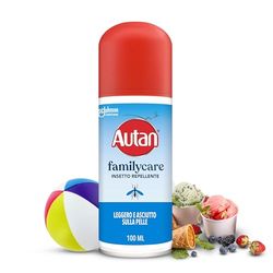 Autan Family Care Spray Secco Insetto Repellente e Antizanzare, 100ml