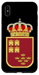 Carcasa para iPhone XS Max Escudo de la Región de Murcia España