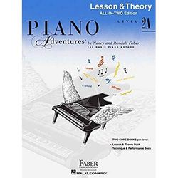 Piano adventures all in two level 2a piano: Lesson & Theory - Anglicised Edition