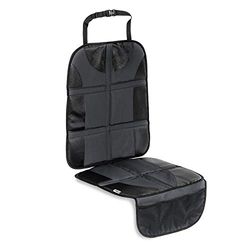 hauck Sit On Me Deluxe Capa cadeira de carro bebé universal, para porta-bebés e cadeiras de carro, impermeável, protetor de assento de carro, antiderrapante, 47 x 121 cm, cinzento
