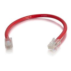 Cables To Go Enhanced Cat5E 350Mhz Assembled Patch Cable - Cable De Interconexión - Rj-45 (M) - Rj-45 (M) - 3 M - (Cat 5E) - Trenzado - Rojo