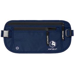 Venture4th - Riñonera con protección RFID de Viaje Oculta, Azul Navy, Talla única