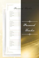 Password Tracker: Password log book, save and protect your website address, username and password (125 pages, 6 x 9 inch)
