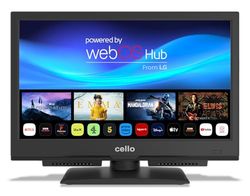 Cello C1624WS 16" Smart TV WEBOS by LG Full HD LED TV Triple Tuner DVB-T/T2-C-S/S2 HDMI USB Bluetooth 230V „Pitch Perfect Sound“ für ein einzigartiges Klangerlebnis