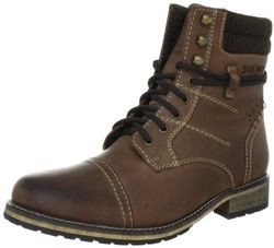 s.Oliver Casual 5-5-15213-29 - Botas de Cuero para Hombre, Color marrón, Talla 45