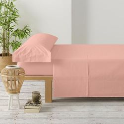 Degrees home Premium beddengoedset, 3-delig, 105 x 190 cm, laken 105 x 190 cm, hoeslaken 105 x 190 cm, 1 kussensloop 105 x 45 cm