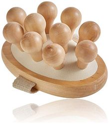 Croll & Denecke 60098 Cellulite-handborstel met houten noppen