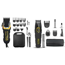 WAHL Beard Trimmer Men, Titanium Stainless Steel Trimmer for Men with Beard Oil 30 ml Nose Hair Trimmer & Extreme Grip 7 in 1 Multigroomer, Beard Trimmer for Men, Nose Hair Trimmer, Men’s Stubble