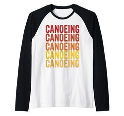 Amante della canoa, Canoa Maglia con Maniche Raglan
