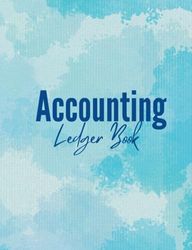 Accounting Ledger Book: Small Simple Accounting Ledger, Tracker, and Logbook for Bookkeeping, Business Expenses, and Personal Use - 120 Pages