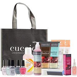 Cuccio bumper manicure at home kit- pom & fig