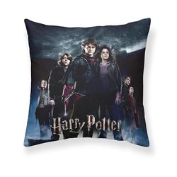 BELUM | Harry Potter Cushion Cover Size: 50 x 50 cm – Model: Goblet of Fire A – Fabric: Half Panama 100% Cotton, 250 g.