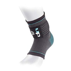 Ultimate Performance Advanced Ultimate Compression Achilles Gel Support, L/XL, Black/Blue