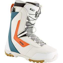 Nitro snowboardskor herr SENTINEL TLS '19 snowboardskor, vit/blå/orange, 31,5