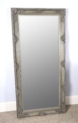 Barcelona Trading Vintagevibe Amelia Antique Style Silver Leaner/Floor Standing Full Length Large Mirror, 168x78,GL008-3