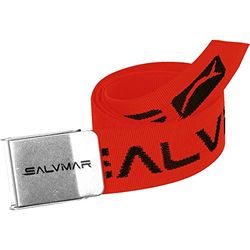 SALVIMAR Cordura Belt Buckle Stainless Steel, Unisex Adult, Red, One Size