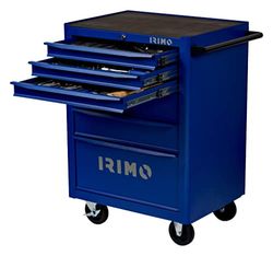 IRIMO Chariot 26" 6 tiroirs avec 176 Outils en Mousse Boîtes et valises, Bois d'ingénierie, Multicolore, 8414909238877