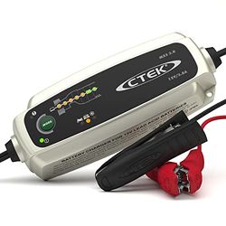 CTEK MXS 3.8, Ładowarka 12V, Inteligentna Ładowarka I Konserwator, Ładowarka Tender Baterii, Motocykl I Ładowarka Samochodowa, Odsiarczalnik Baterii Z Trybem Płatka Śniegu I Pływak/Impuls Konserwacji