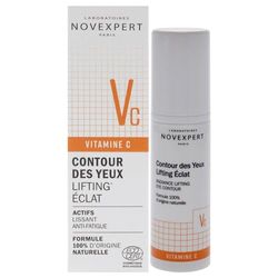 Novexpert Vitamina C-Contorno per Occhi, 15 ml Occhiali, Multi-Coloured, Taglia Unica Donna