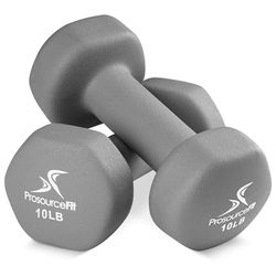 ProsourceFit Neoprene Mancornas, unissexo-adulto, cinzento, tamanho único